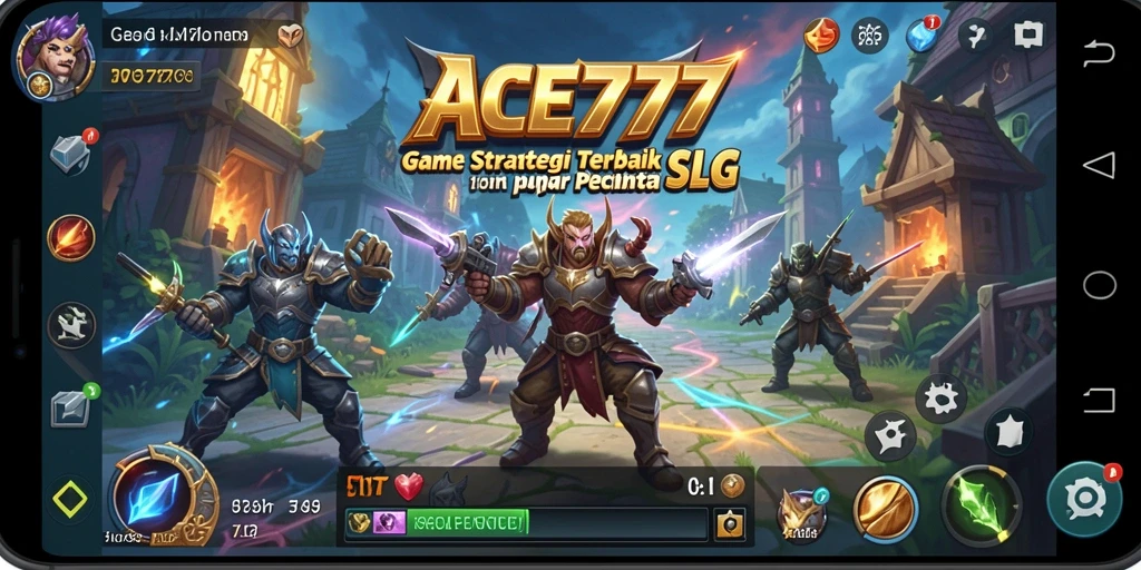 Tampilan gameplay ACE777 yang mendebarkan dan strategis.