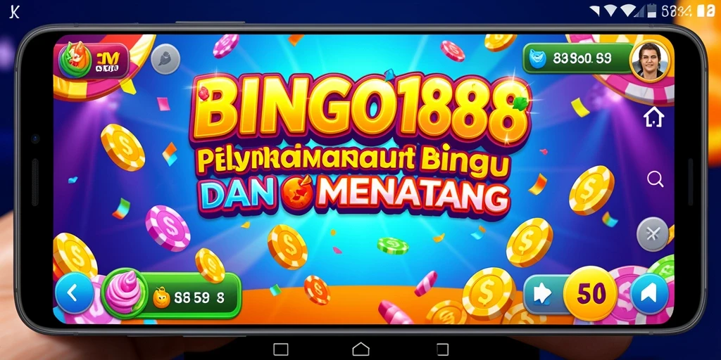 Tampilan permainan BINGO188 yang menarik dan interaktif.