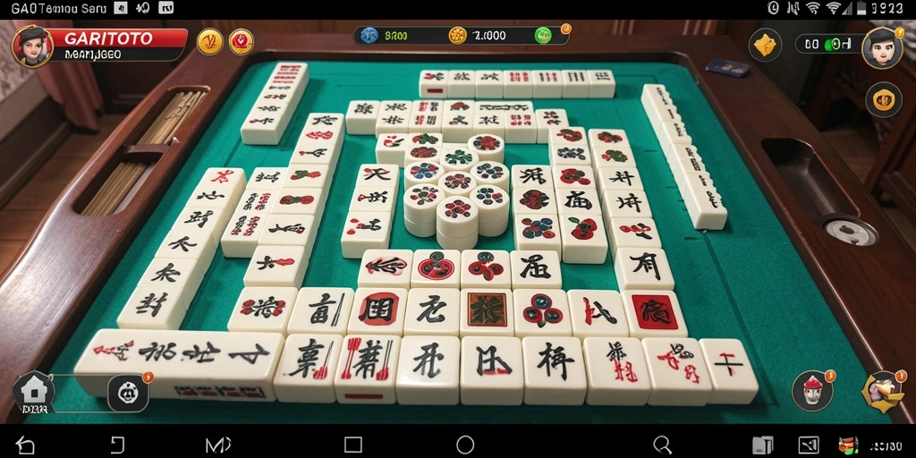 Gameplay Mahjong yang menarik dan seru dalam GARITOTO.