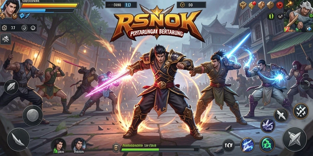 Gameplay RSNOK yang intens dan mendebarkan.